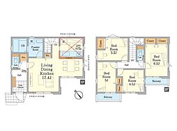 日野市百草3期　新築戸建　全1棟　1号棟