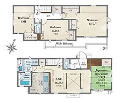 武蔵村山市神明3丁目　新築戸建　全1棟　1号棟