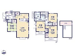 西東京市保谷泉町3丁目 新築戸建　全16棟　2号棟