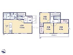 立川市栄町2丁目第1期　新築戸建　全4棟　4号棟