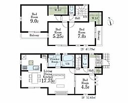 昭島市大神町1丁目　新築戸建　全2棟　1号棟