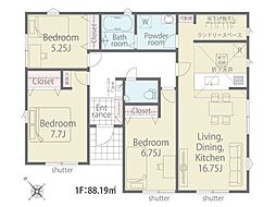 八王子市川口町02期　新築戸建　全2棟　2号棟
