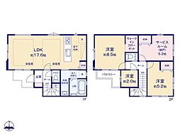 小平市小川町13期　新築戸建　全1棟　1号棟