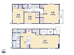 川崎市多摩区南生田3丁目2期　新築戸建　全4棟　3号棟
