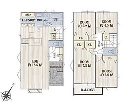 川崎市川崎宮前区けやき平　新築戸建　全4棟　B号棟