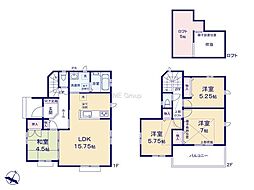立川市栄町2丁目 新築戸建 全2棟 B号棟