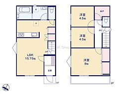 元八王子町3丁目 新築戸建　全1棟　1号棟
