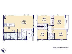 稲城市平尾5期　新築戸建　全3棟　1号棟