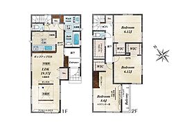 府中市四谷3丁目 新築戸建 全2棟 1号棟