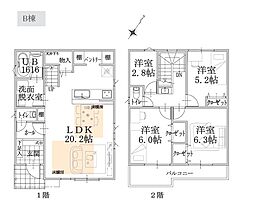 川崎市多摩区生田6丁目　新築戸建　全2棟　B号棟