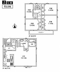 東大和市中央1期　1号棟