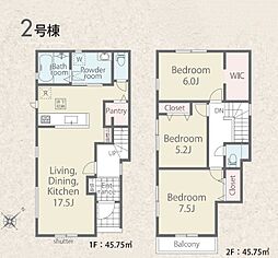 八王子下恩方町24-1期（第1期）全3棟　2号棟