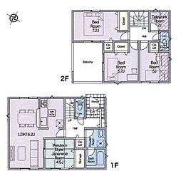 八王子市大塚第21　新築戸建　全2棟　1号棟