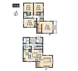 武蔵村山市大南1丁目第4　新築戸建　全3棟　1号棟