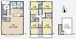小平市鈴木町1丁目3期A号棟　A号棟