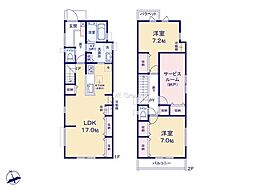 小平市上水本町2丁目　新築戸建　全2棟　1号棟
