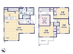 所沢市上安松9期　5号棟
