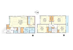 八王子市緑町8期　新築戸建　全1棟　1号棟