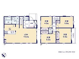 稲城市平尾5期　新築戸建　全3棟　2号棟