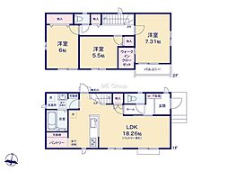 練馬区大泉学園町8丁目351番　新築戸建　全2棟　B号棟
