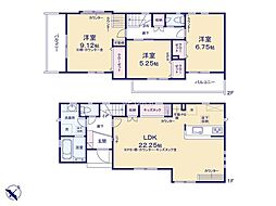 清瀬市新座下宿2期　新築戸建　全4棟　1号棟