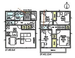 海老名市国分寺台3丁目第16　新築戸建　全2棟　2号棟
