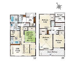 伊勢原市上粕屋　新築戸建　全4棟　2号棟