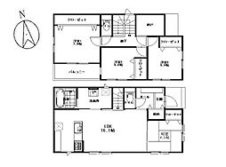 伊勢原市沼目4丁目　新築未入居戸建　全5棟　1号棟