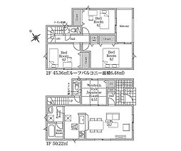 秦野市南矢名第19　新築戸建　全2棟　2号棟