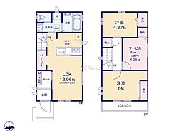 小平市花小金井5丁目5期　新築戸建　全2棟　B号棟