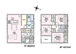 厚木市林3丁目第7　新築戸建　全4棟　3号棟
