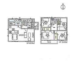 小金井市貫井南町5丁目第8　新築戸建　全6棟　1号棟