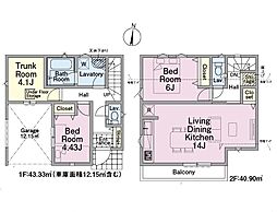 東村山市美住町2丁目第5　新築戸建　全1棟　1号棟