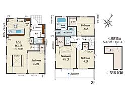 日野市東豊田1丁目　新築戸建　全2棟　1号棟