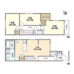 八千代市八千代台北１２丁目の一戸建て