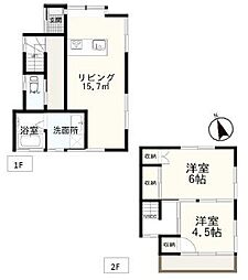 市川市曽谷１丁目の一戸建て