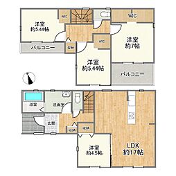 リーブルガーデン　津島市喜楽町全3棟1号棟