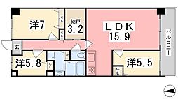 キャッスルコート田寺 602