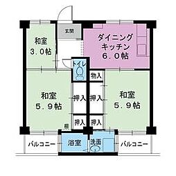 ビレッジハウス書写2号棟 204