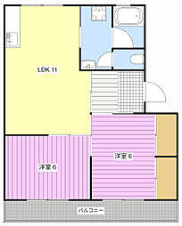 レジデンス榛葉 2-D