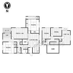 奈良市登美ヶ丘５丁目の一戸建て