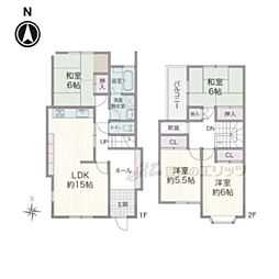 奈良市六条緑町３丁目の一戸建て