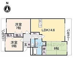 ヒルクレストあやめ池 301