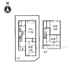 生駒市俵口町の一戸建て