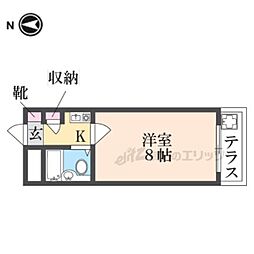 シティパレス東生駒P-3 C棟 109