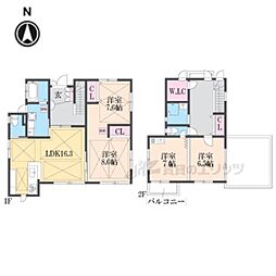 生駒市俵口町の一戸建て
