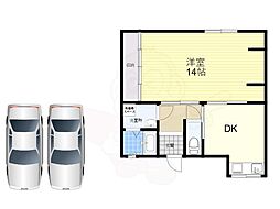 西池尻町平屋
