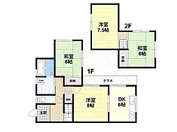 香芝市穴虫の一戸建て