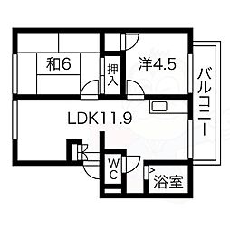 ログメントソファーＡ棟 A-202