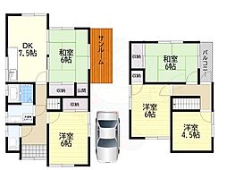 奈良市学園朝日元町２丁目の一戸建て